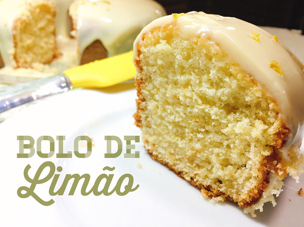 Receita Bolo de Limão Receitas da Margot