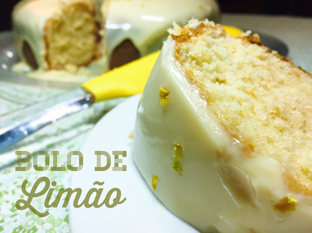 Receita Bolo de Limão
